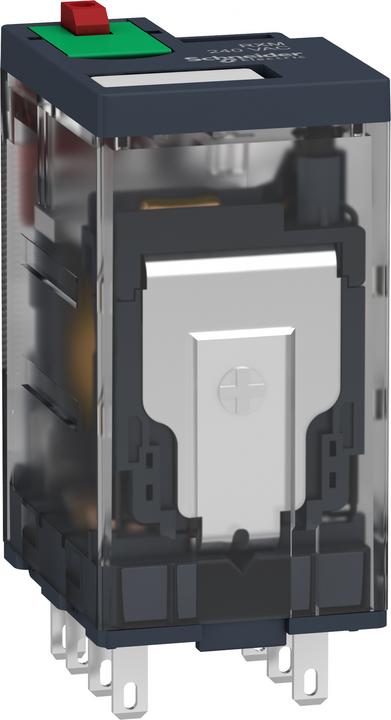 Actual product image Schneider Electric 14 pin plug in relay 230Vac coil 6A 4PDT