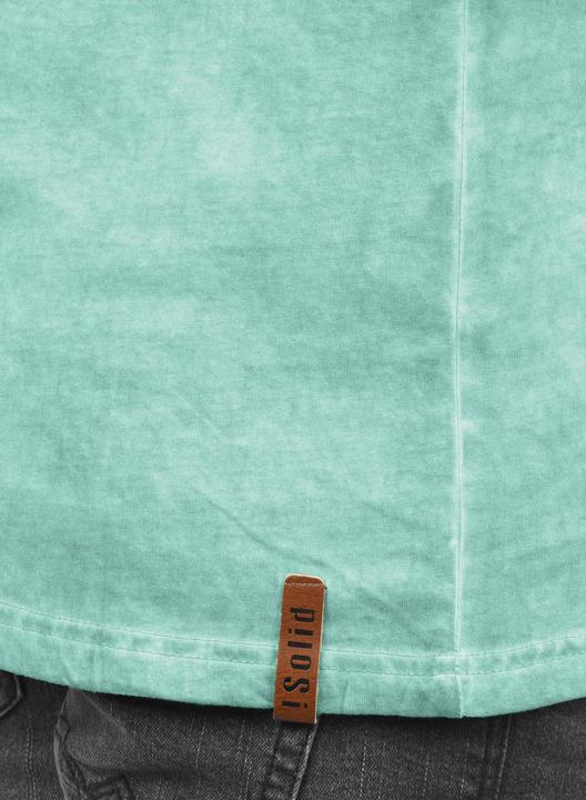 Immagine prodotto Solid Tihn T-Shirt A Maniche Corte Maglietta Da Uomo Con Collo Grandad In Cotone 100% (S)