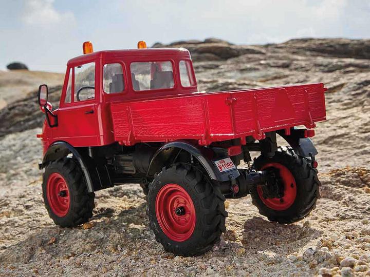 Produktbild FMS FXC24 Unimog 421 1:24 rot - RTR 2.4GHz (RTR Ready-to-Run)