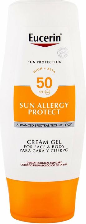Image du produit Eucerin Sun Allergy Protect Sun Cream Gel (Crème solaire, SPF 50, 150 ml)