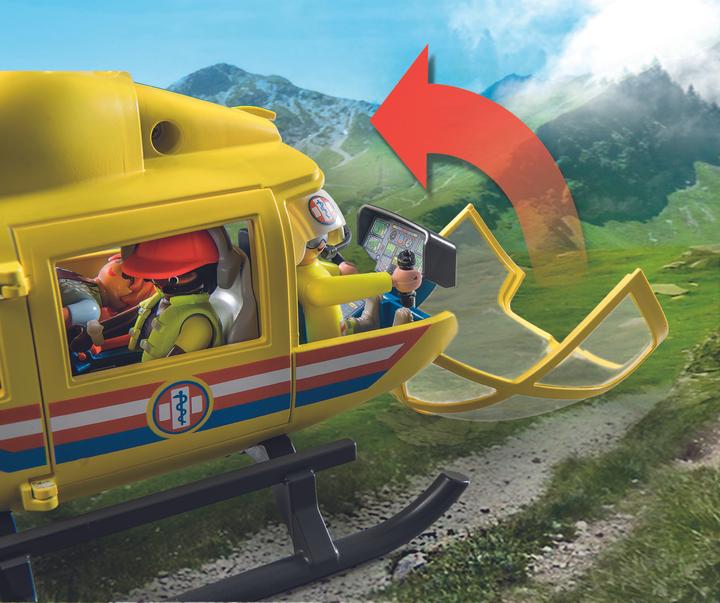 Image du produit Playmobil Hélicoptère de sauvetage (71203, Playmobil City Life)