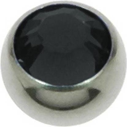 Image du produit Bijouteria Embout de piercing (Cristal Premium, Acier chirurgical 316L)