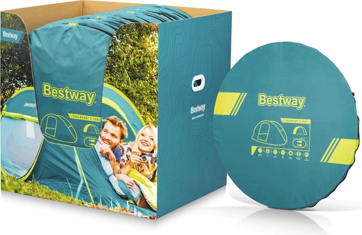 Produktbild Bestway 2-Personen-Wurfzelt Coolmount 2 235 x 145 x 100 cm (Wurfzelt, 1.95 kg, 2 Personen)