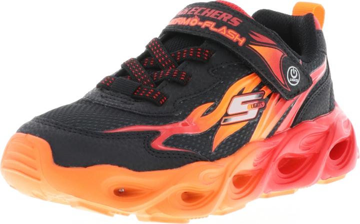 Produktbild Skechers 400103L/BKRD S Lights-Thermo-Flash-Heat-Flux Kinder Jungen Sneaker Turnschuhe Halbschuhe sc (32)