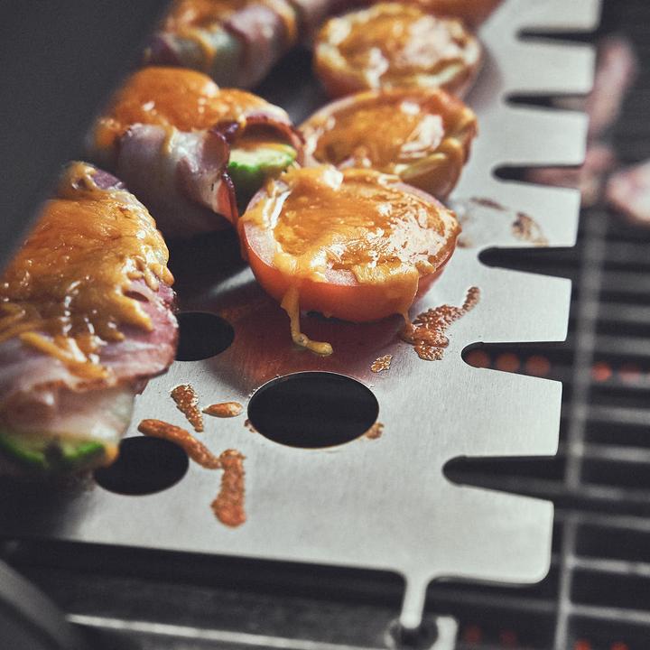 Actual product image Burnhard Stainless steel multifunctional warming rack Fat FRED