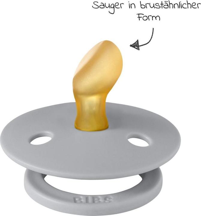 Produktbild Bibs Colour Latex Schnuller (anatomisch, 0-6 Monate), Cloud & Vanilla (2 x, bis 6 Monate)