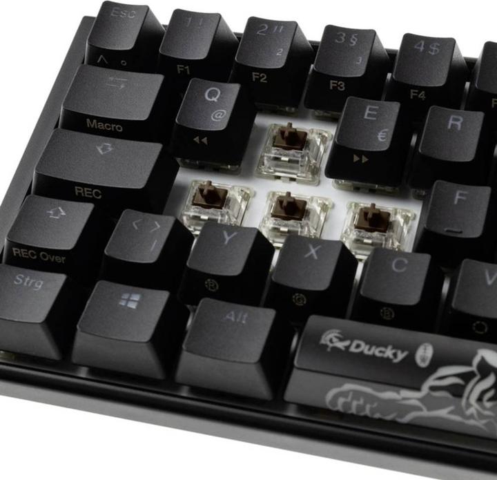 Image du produit Ducky One 3 Classic Black/White SF Clavier de jeu, LED RGB - MX-Brown (DE, Filaire)