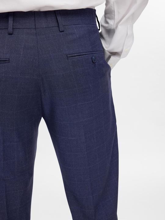 Image du produit Selected Homme Pantalon de costume slim à carreaux (48)