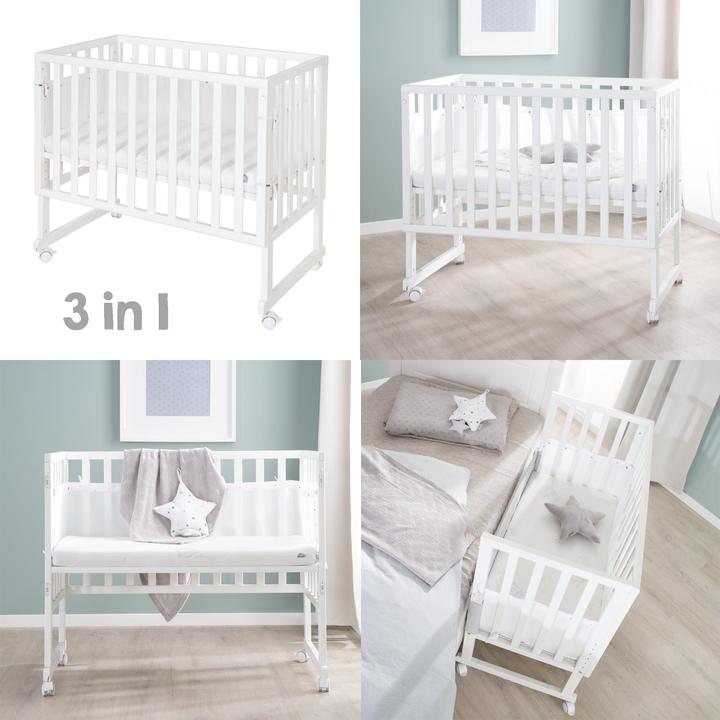 Immagine prodotto Roba Piumone e culla 3in1 con barriera stellare Grigio Magico
