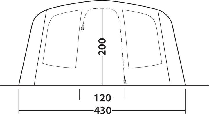 Produktbild Outwell Stonehill 7 Air (Aufblasbares Zelt, 7 Personen)