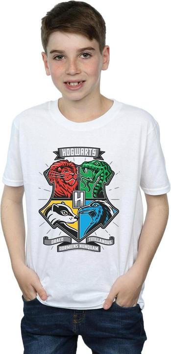Actual product image Boys Hogwarts Toon Crest T-Shirt (140, 146)