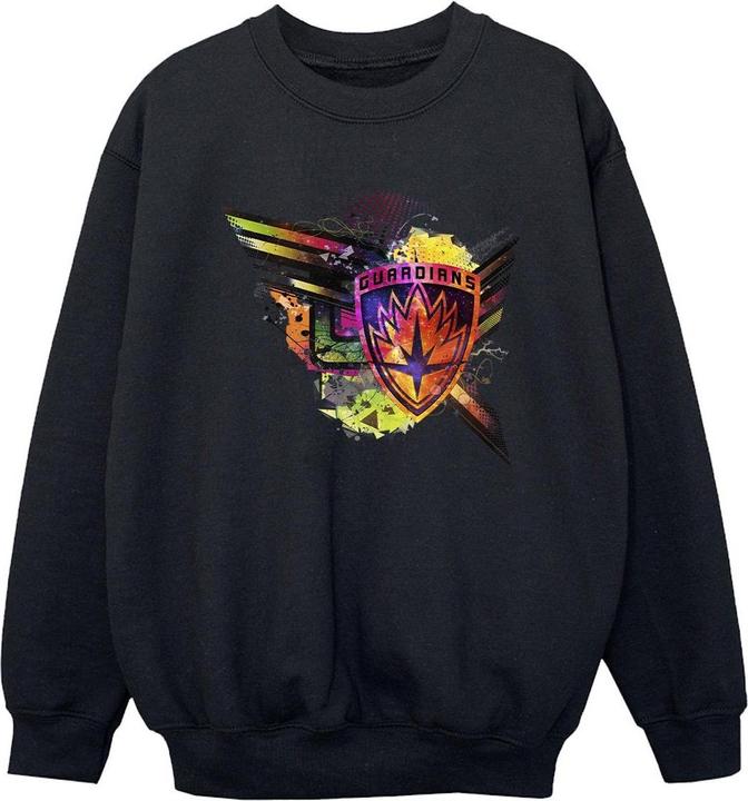 Produktbild Guardians Of The Galaxy Abstract Shield Chest Sweatshirt Jungen (140, 146)