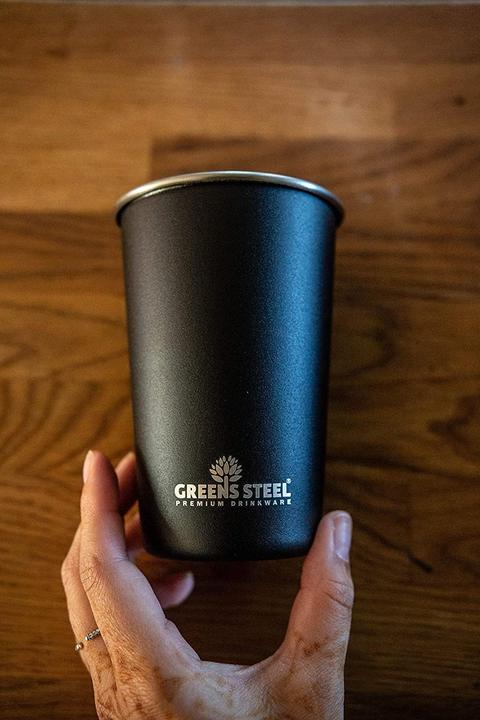 Actual product image Greens Steel 4er-Set Trinkbecher
