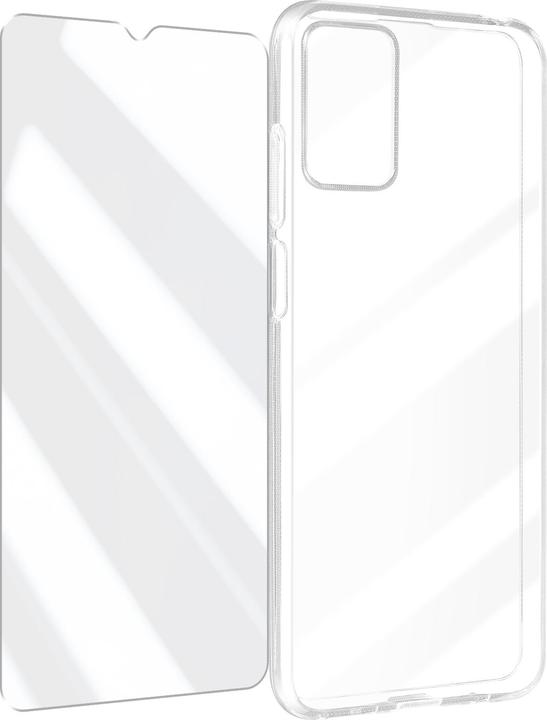 Actual product image My Way Starter Pack Coque Souple Verre Trempe Motorola E22i (Motorola Moto E22i)