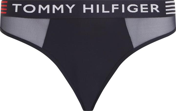 Produktbild Tommy Hilfiger Damen Slip Unterwäsche, Blau (Desert Sky), S (S)