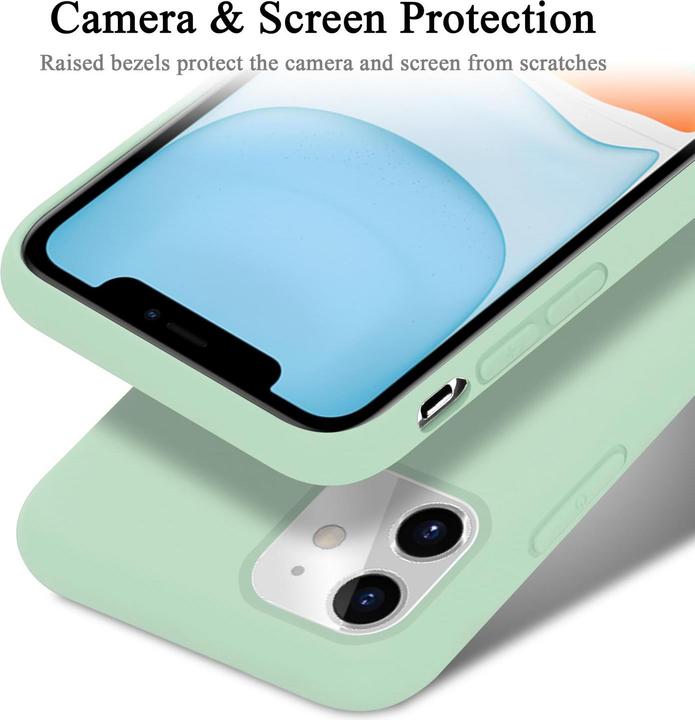 Productafbeelding Cadorabo TPU Liquid Silicone Case Cover (Apple iPhone 11)