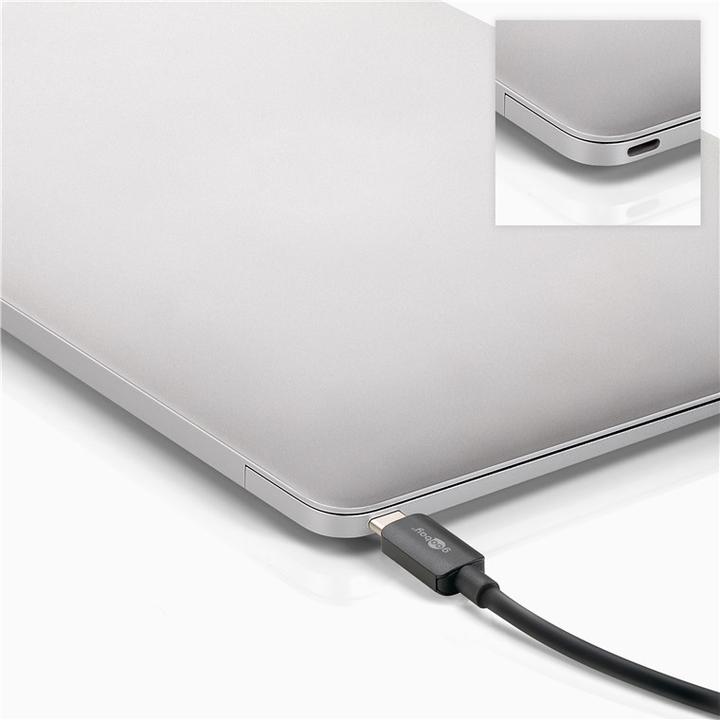 Produktbild Goobay USB-C-Adapter auf 2x DisplayPort (USB Typ-C, 12 cm)
