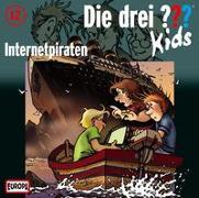 Actual product image The Three??? Kids (Episode 12) - Internet Pirates (Mike, Nadine Schreier, Bob Andrews, Peter Shaw, Tim Knauer, Sandy, Justus Jonas, Aunt Mathilda, Smithers, Johannes Steck, Yoshij Grimm, Klaus Dittmann, Achim Schuelke, Jannik Schümann, David Wittmann, Michael Prelle, German)
