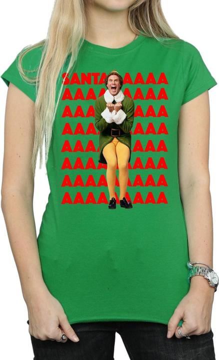 Produktbild Elf Buddy Santa Scream TShirt (XL)