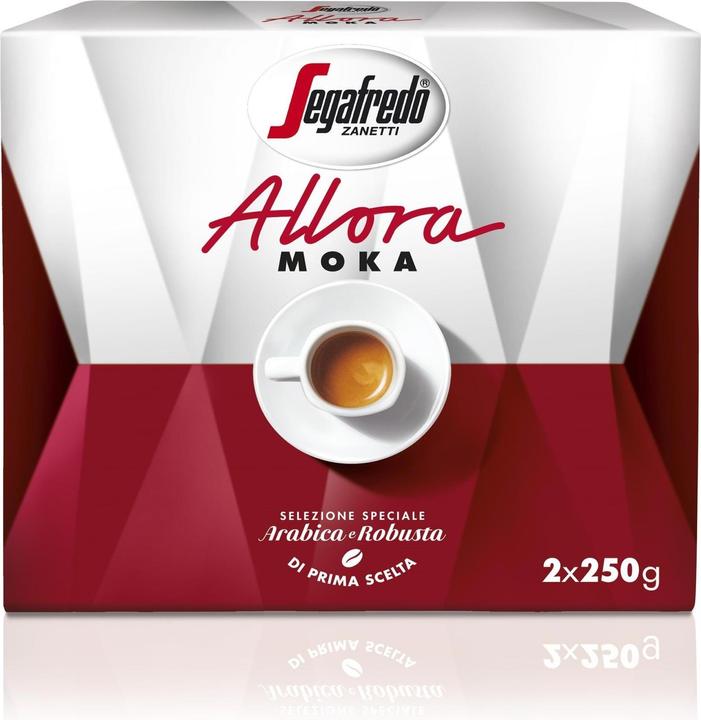 Actual product image Segafredo Allora Moka Duo (Medium roast, 500 g)