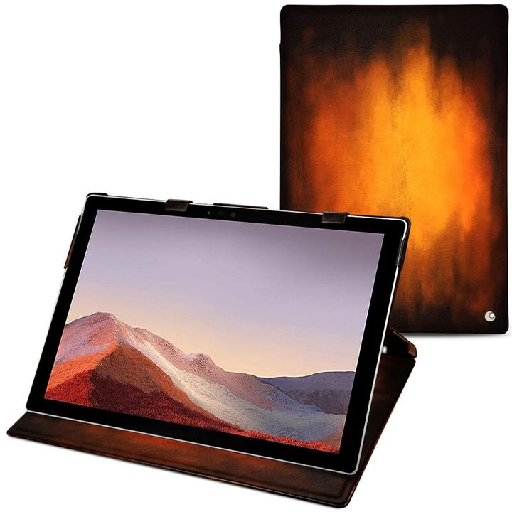 Actual product image Noreve Leather cover vertical (Microsoft Surface Pro 7)