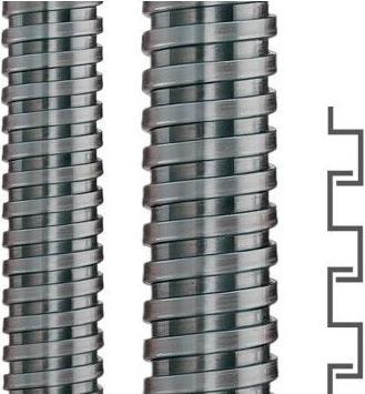 Actual product image Flexa Metal protection hose (Cable hole, 24 cm)