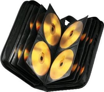 Image du produit Hama Portefeuille CD-/DVD en Nylon 80, noir