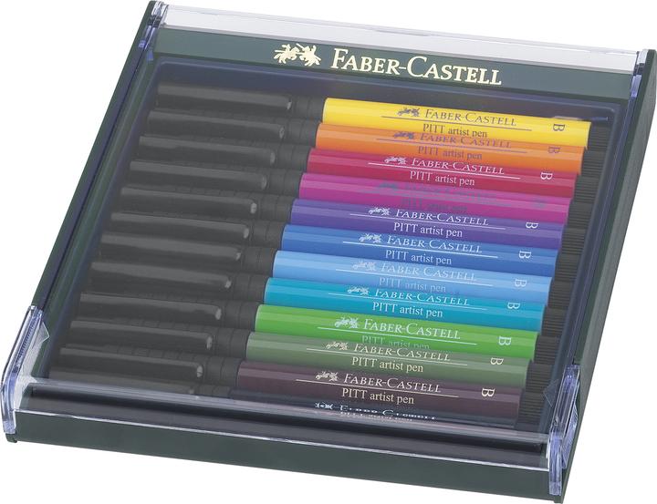 Produktbild Faber-Castell Pitt Artist (Mehrfarbig, 12 x)