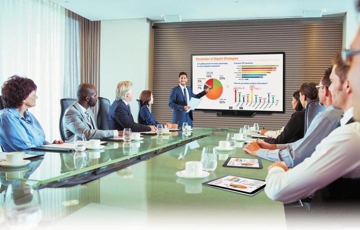 Actual product image Sharp BIG PAD PN-80TC3 - 203.2 cm (80") diagonal class LED display - interactive - with (1920 x 1080 pixels, 80")
