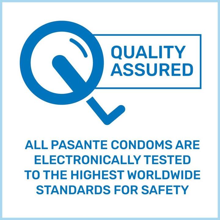 Actual product image Pasante Silk Thin Condoms - 12 Pcs (12 pcs.)