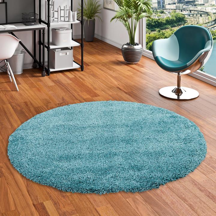 Immagine prodotto Pergamon Tappeto Shaggy a pelo lungo di lusso (Ø 80 cm)