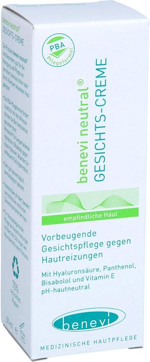 Image du produit Benevi Crème neutre pour le visage, 50 ml CRE (50 ml, Crème 24h)