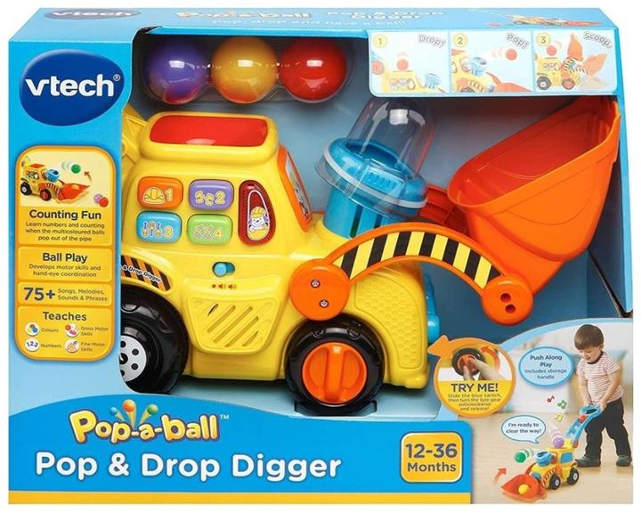 Actual product image VTech 506003 Pop-a-ball, pop & drop digger