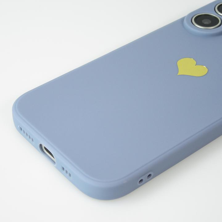 Immagine prodotto PhoneLook Cover Tappetino in silicone Cuore oro (Apple iPhone 16 Plus)