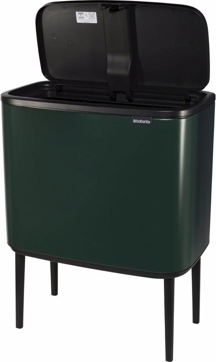 Produktbild Brabantia Mülleimer Bo Touch Bin Pine Green, 3 x 11 L (33 l)