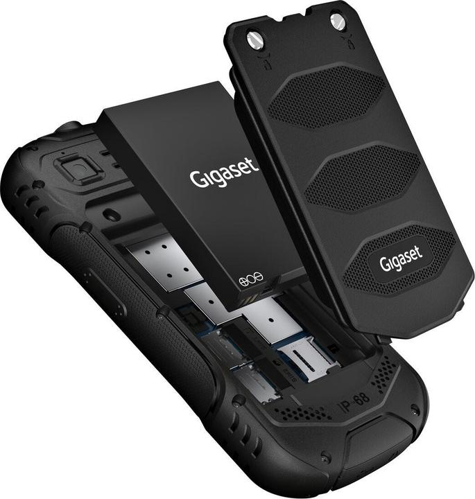 Actual product image Gigaset GLX 8 ACTIVE Duo black (2.40", 2 Mpx, 4G)