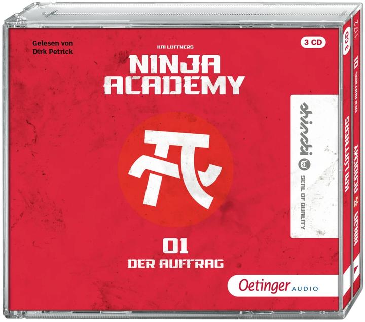 Actual product image Ninja Academy 1. the order (Kai Lüftner, Sabine Stiepani, Dirk Petrick, matzilla.com, Jan Ullmann, German)