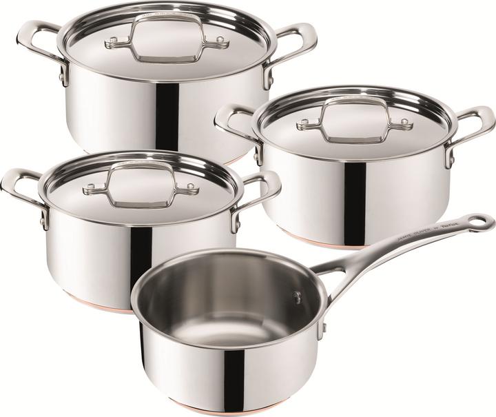 Produktbild Tefal Jamie Oliver Inox Copper Induction Topfset (Pfannenset + Topfset)