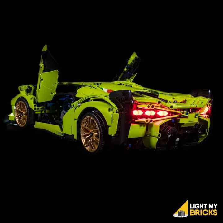 Image du produit Light my bricks Kit d'éclairage LED pour LEGO Lamborghini Sián FKP 37
