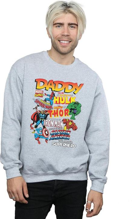 Immagine prodotto Our Dad Superhero Felpa Uomo (4XL)