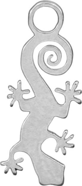 Image du produit Star Piercing Anhänger silber Echse (sans laiton, Acier chirurgical 316L)