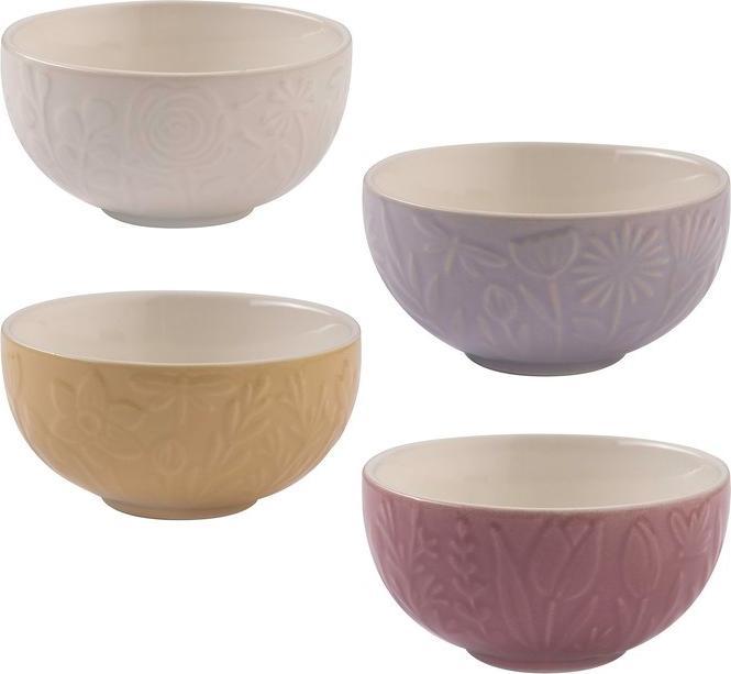 Mason Cash Set of 4 colormix bowls, In the Meadow