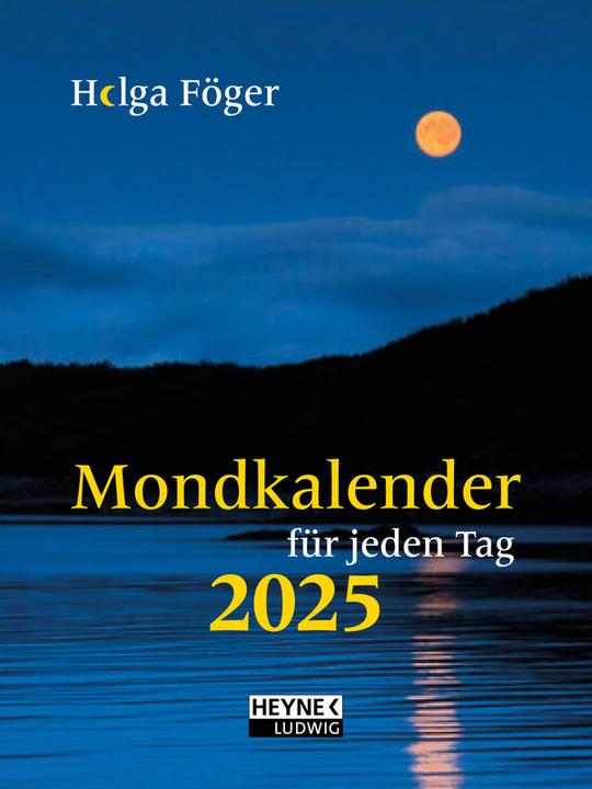 Image du produit Heyne Ludwig Calendrier Mondkalender für jeden Tag (10,5 x 14 cm, Couverture rigide, Allemand)