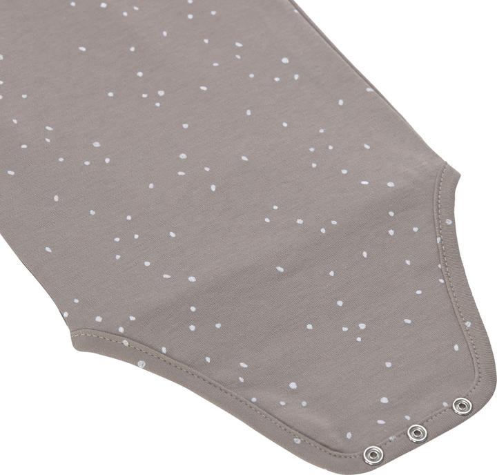 Produktbild Lässig Langarm-Body Sprinkle Taupe Gr. 74/80 (80)