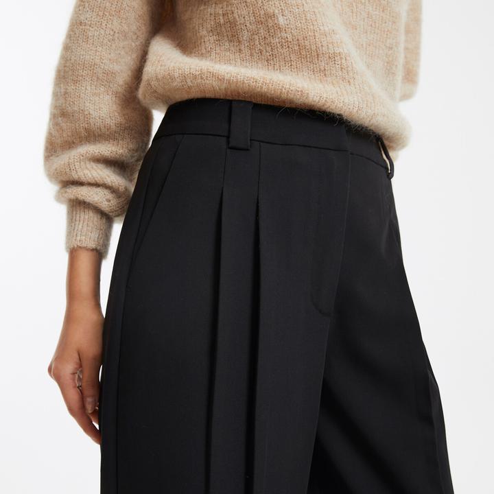 Produktbild La Redoute Collections Weite Bundfaltenhose (50)