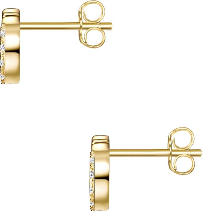 Produktbild Lulu & Jane Damen Ohrringe XO Messing - 35242 (Messing)