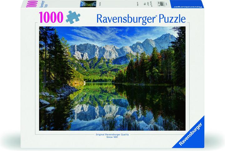 Produktbild Ravensburger Eibsee mit Wettersteingebirge und Zugspitze (1000 Teile)
