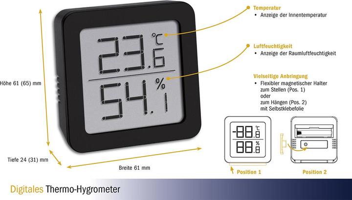 Produktbild TFA Thermo-Hygrometer