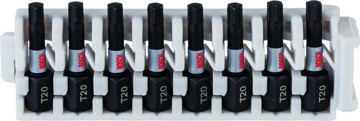 Bosch Zubehör PRO Torx Impact Bit, T20, 25 mm, 8-tlg. (T20)