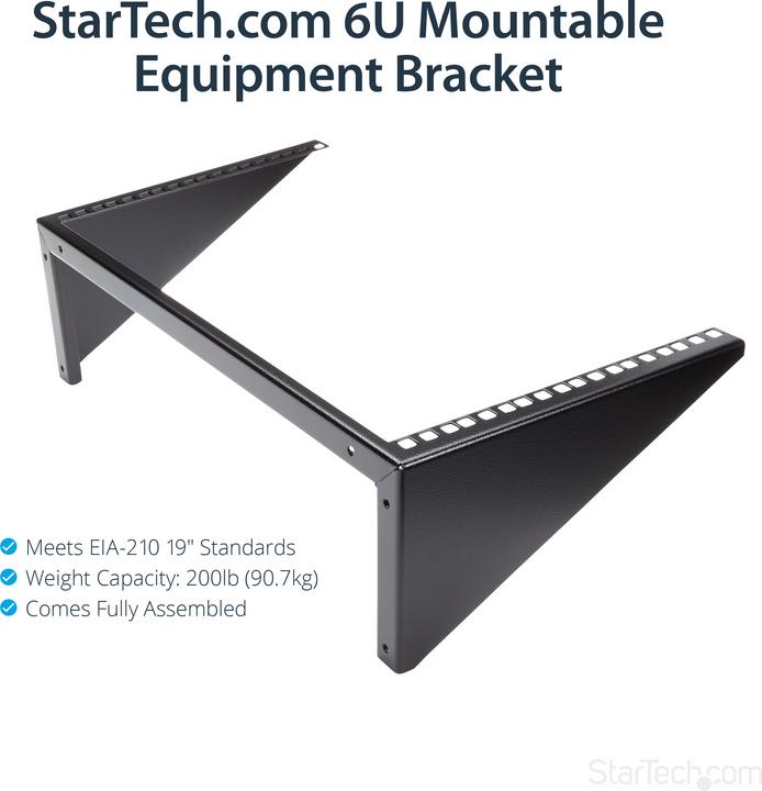 Produktbild StarTech 6u Wall Mount Rack Bracket